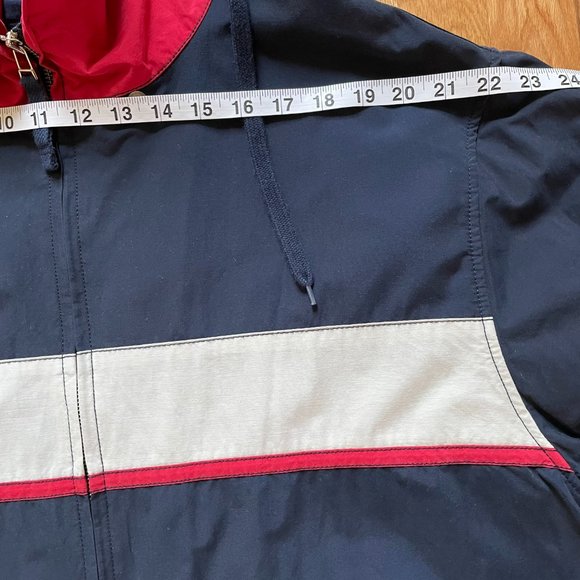 NWT Vtg 90’s NAUTICA Mens Jacket Sailing Gear Windbreaker Cape Cod Topsail Sz XL - Picture 13 of 14